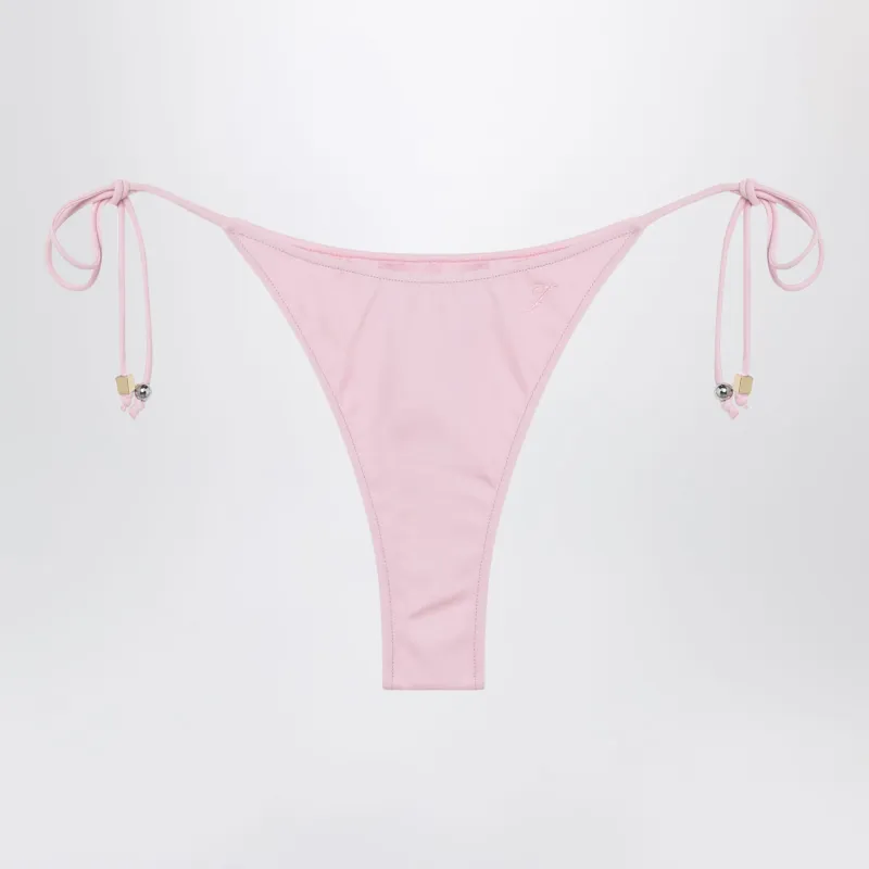 Pink Triangle Bikini Bottom made by Jacquemus