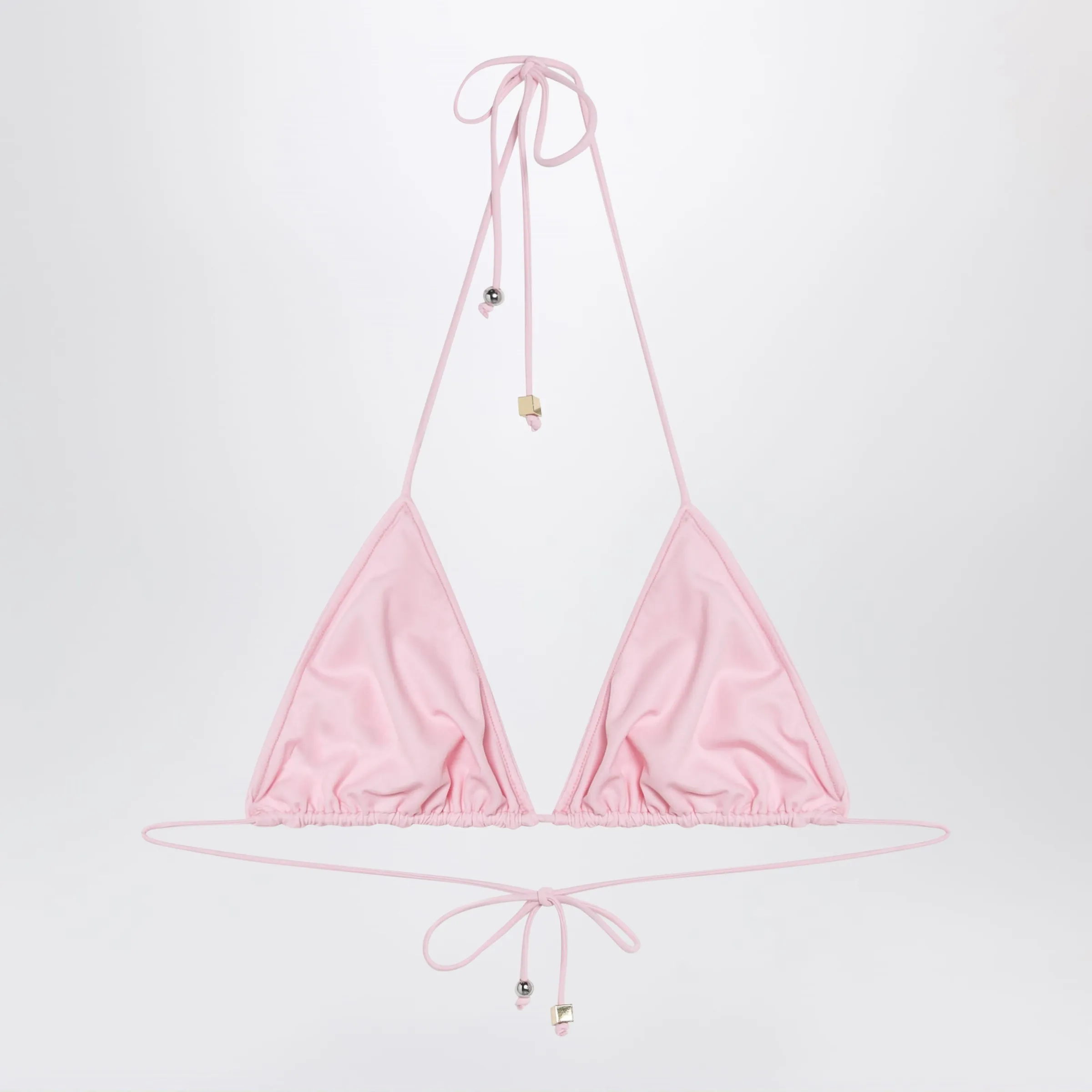 Triangle Bikini Top In Pink sold by Wanan Luxury product image thumbnail 2