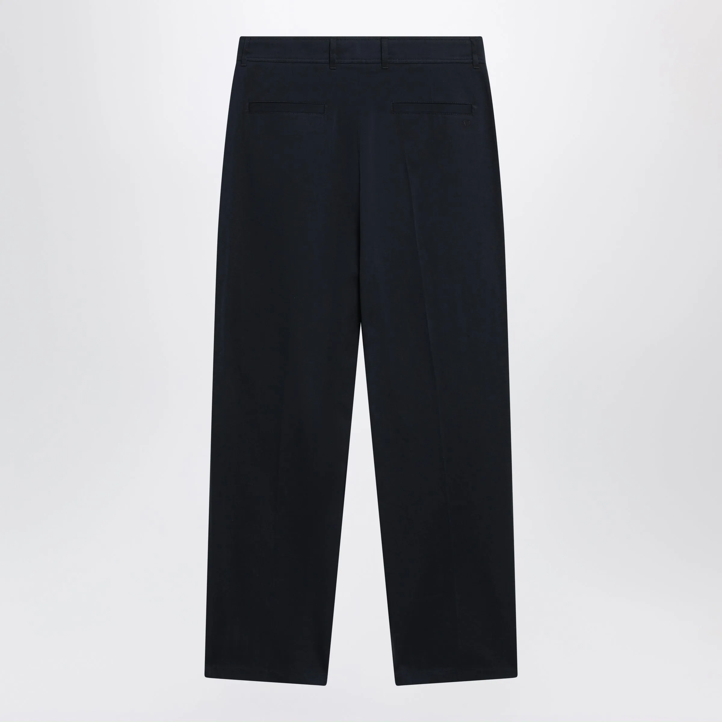 Navy Blue Cotton Trousers sold by Wanan Luxury product image thumbnail 2