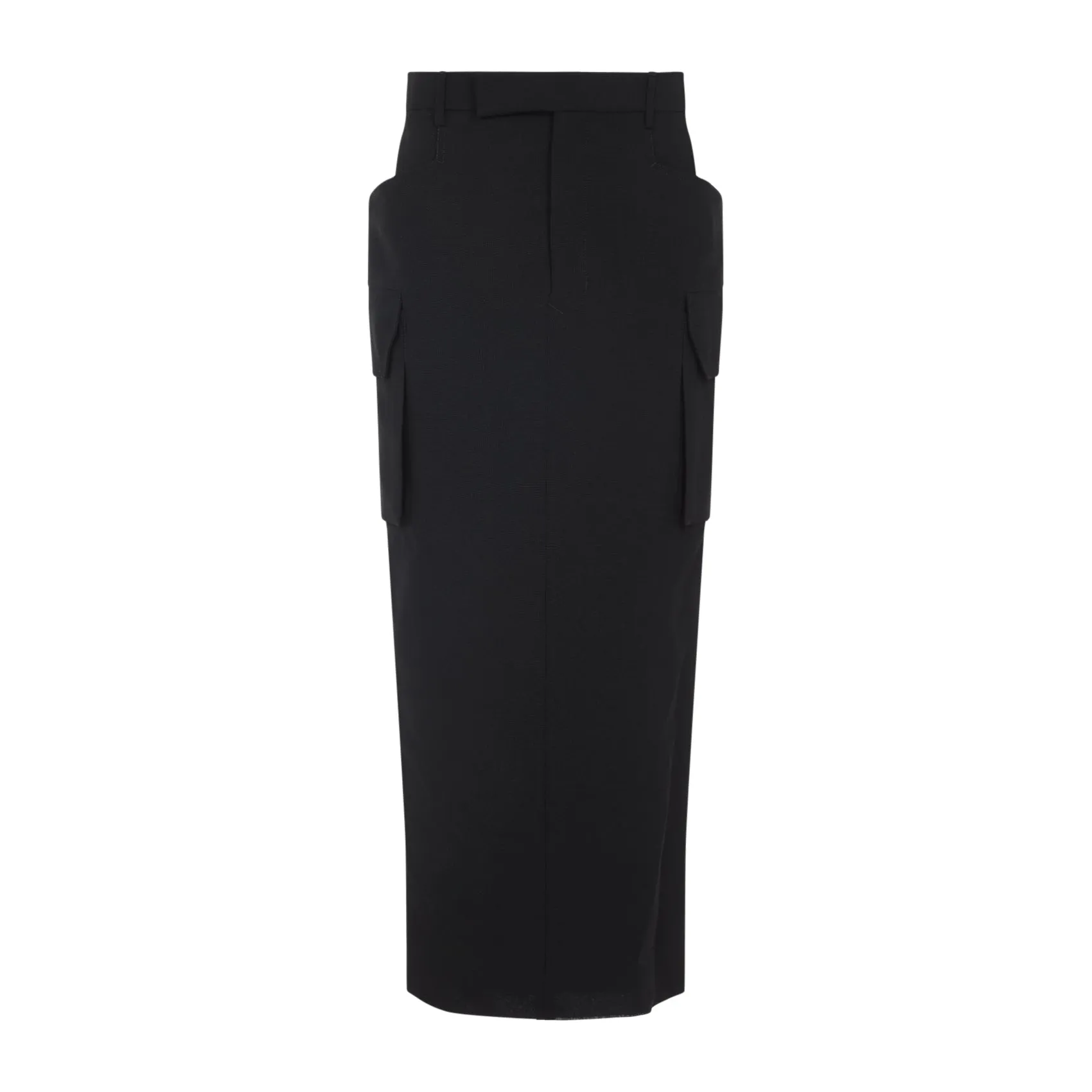 Midi Skirts Black sold by Wanan Luxury