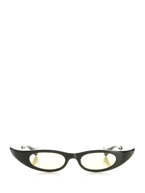 Black Acetate Sun Glasses Black made by Valentino Garavani