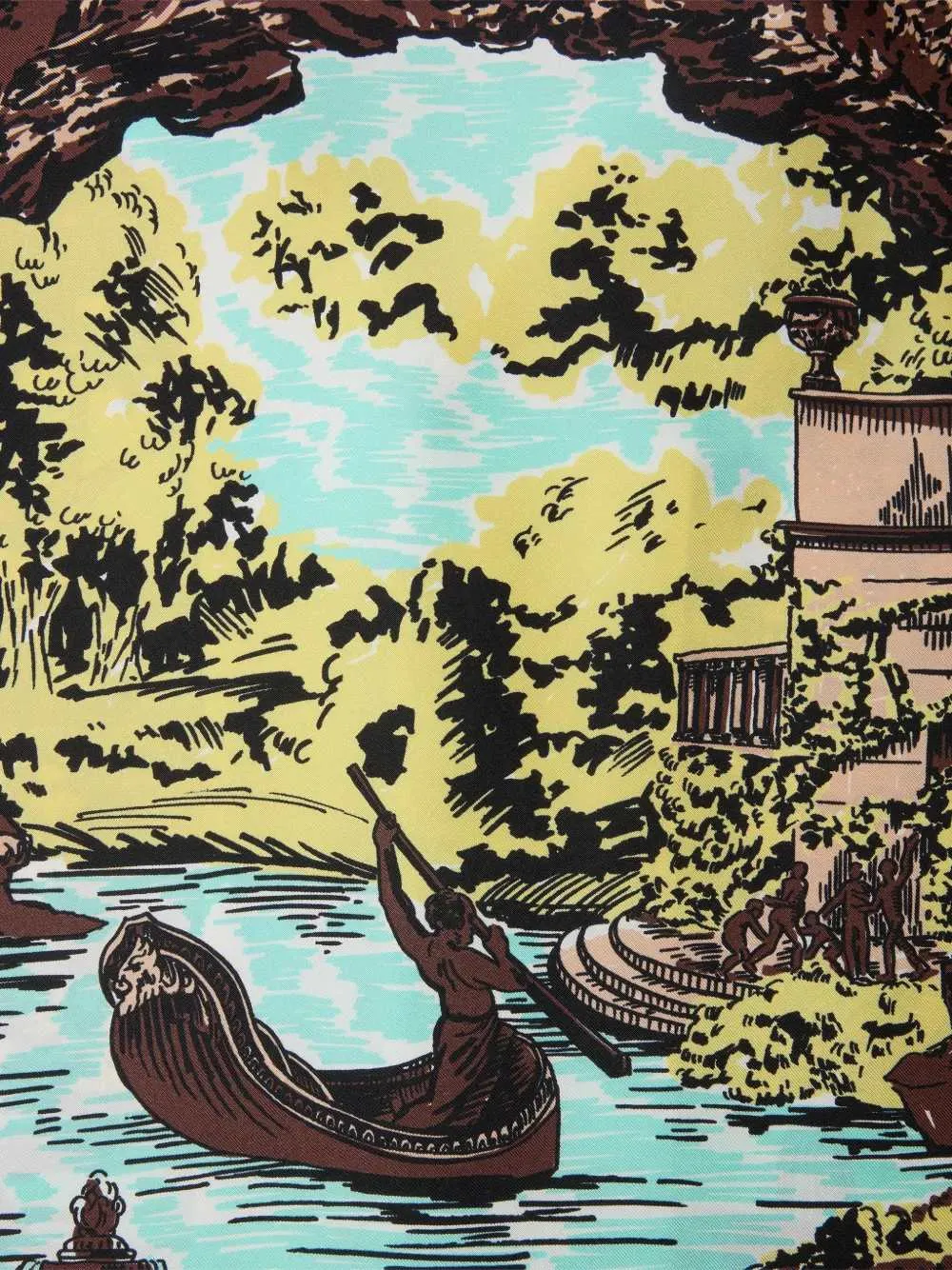 Slim-Fit Printed Silk Twill Shirt sold by Wanan Luxury product image thumbnail 2