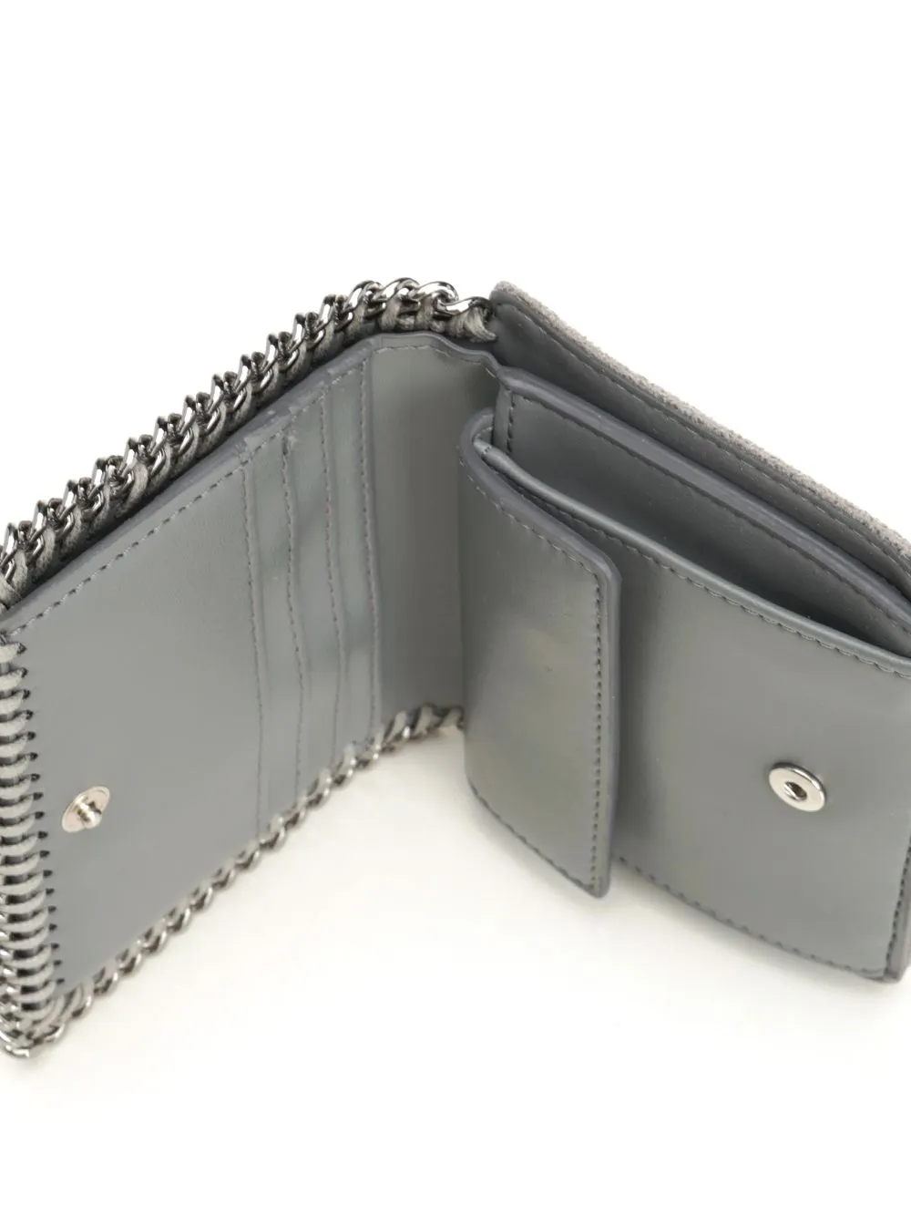 Falabella Bi-Fold Wallet Wallets Grey sold by Wanan Luxury product image thumbnail 4