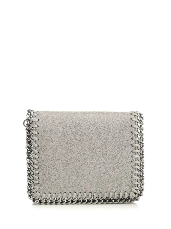Falabella Bi-Fold Wallet Wallets Grey made by Stella McCartney