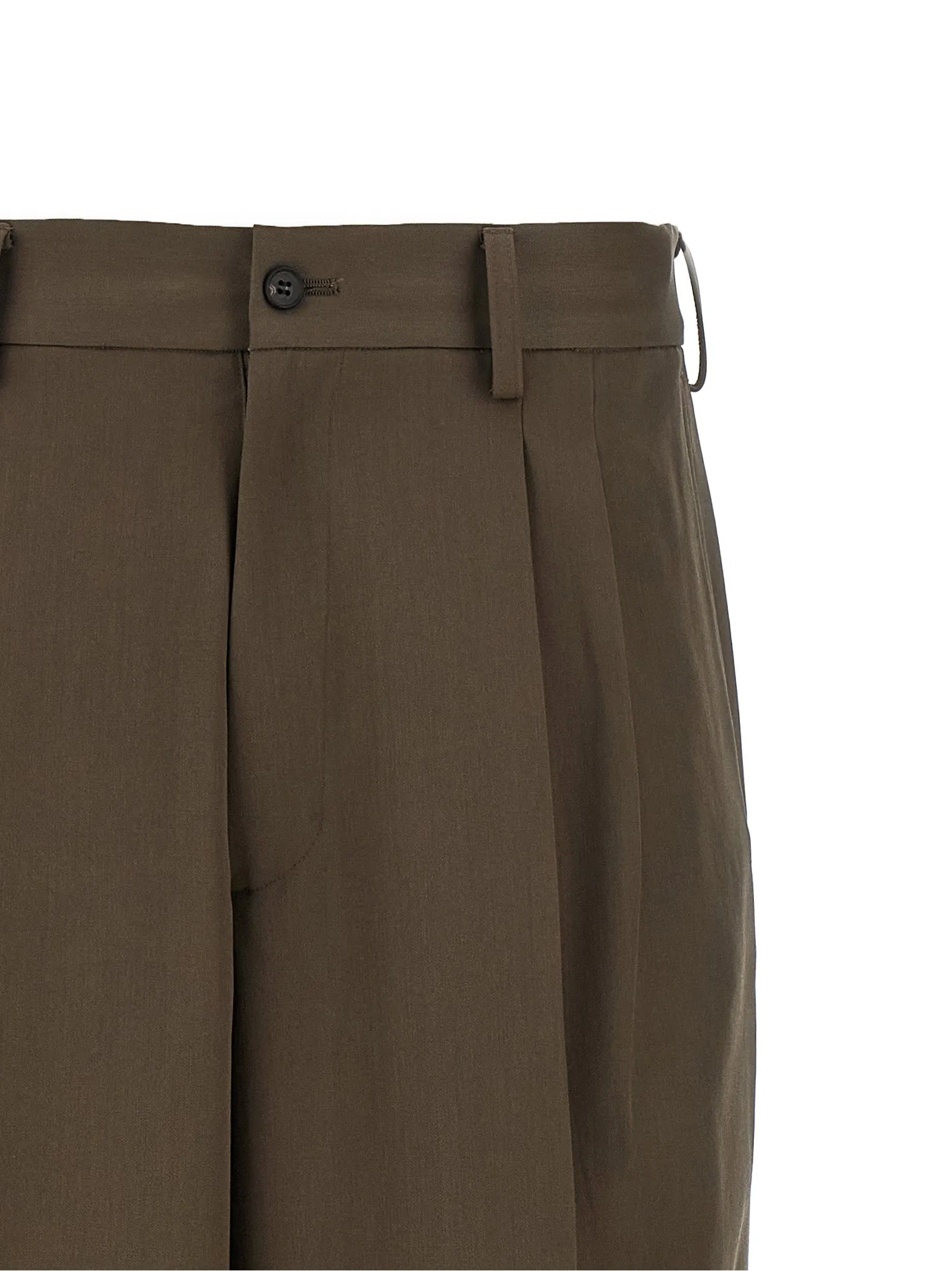 Easy Long Wide Pants Brown sold by Wanan Luxury product image thumbnail 3