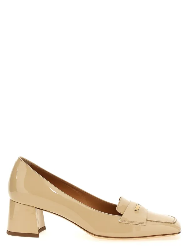 Patent Leather Pumps Beige made by Tod's