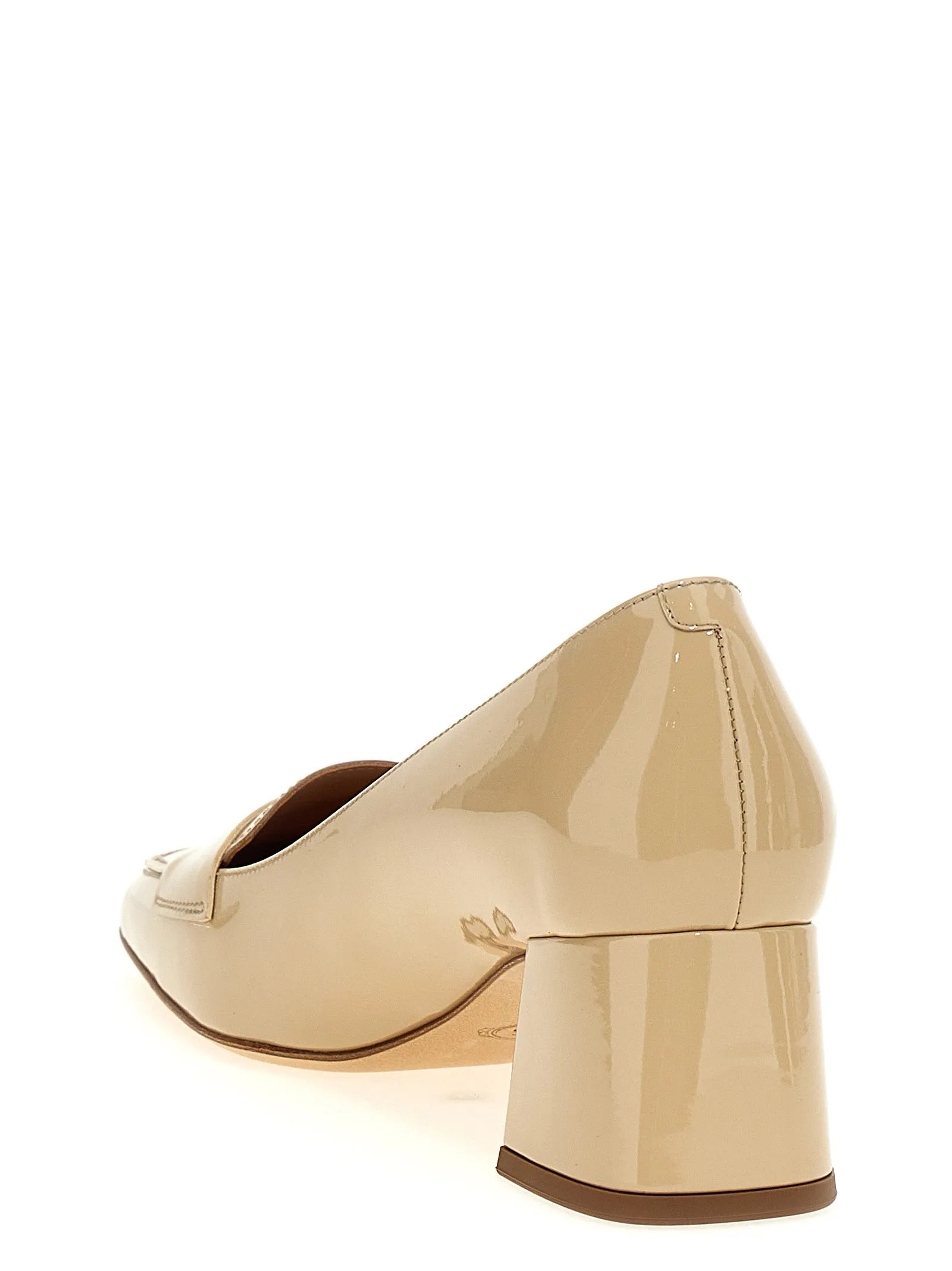 Patent Leather Pumps Beige sold by Wanan Luxury product image thumbnail 3