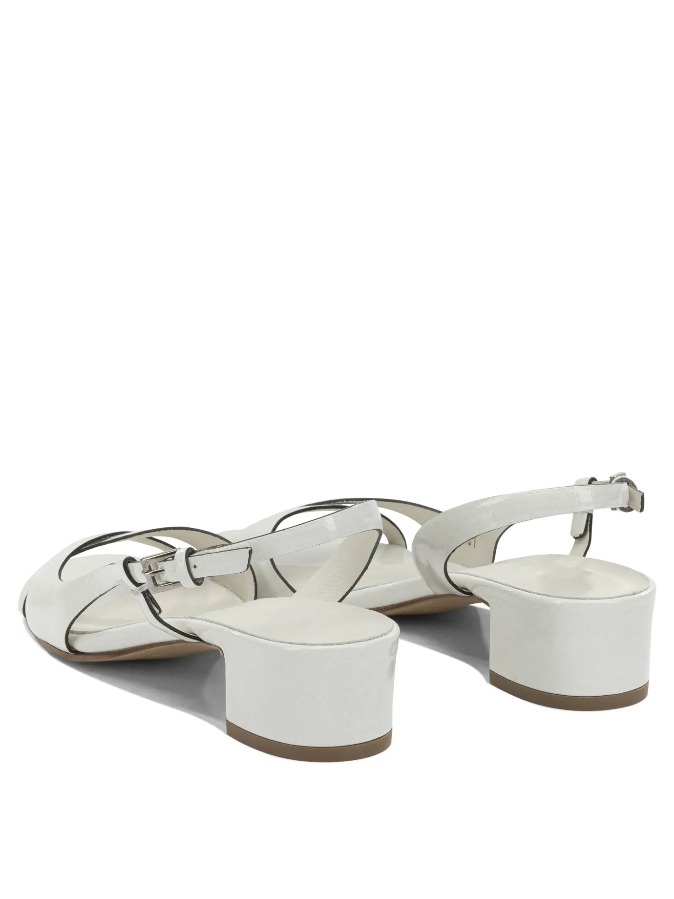 Sandals White sold by Wanan Luxury product image thumbnail 4