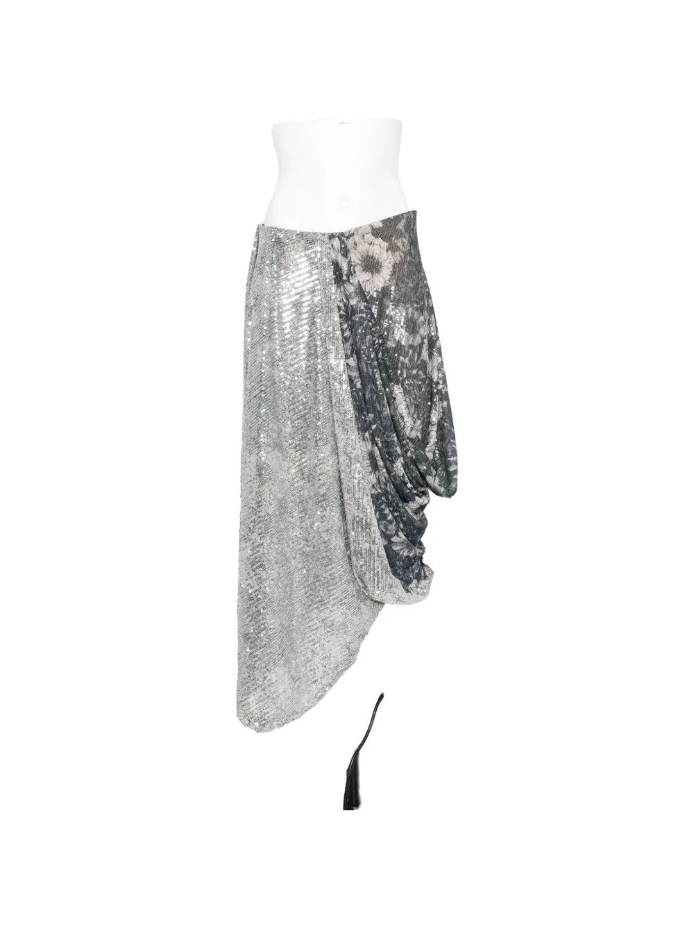 Asymmetric Midi Skirt sold by Wanan Luxury