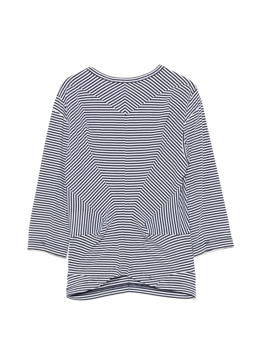 Striped Cotton T-Shirt sold by Wanan Luxury product image thumbnail 3