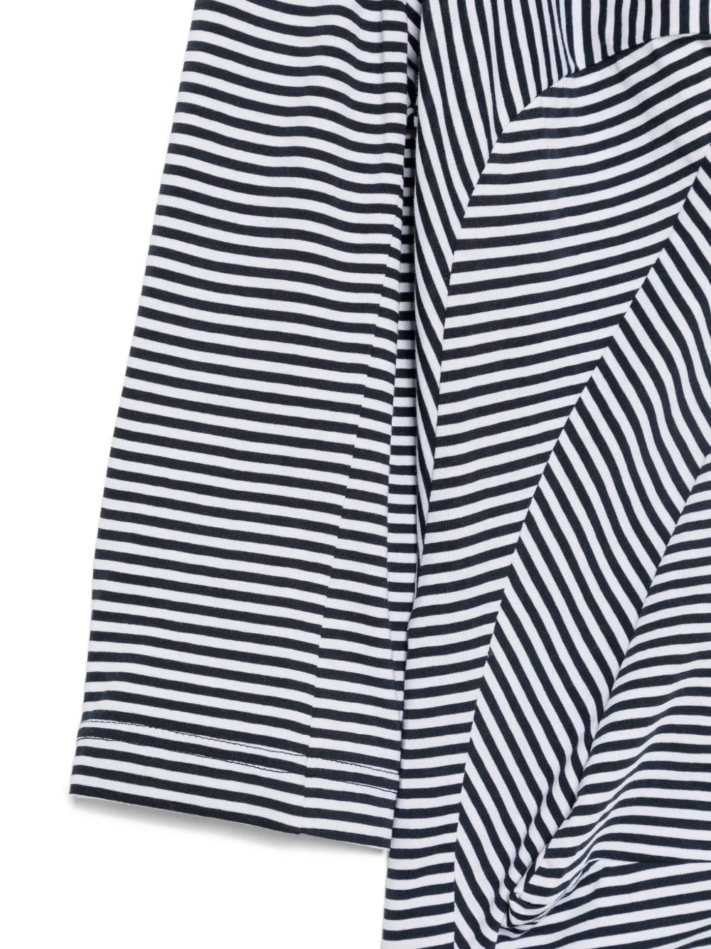 Striped Cotton T-Shirt sold by Wanan Luxury product image thumbnail 2