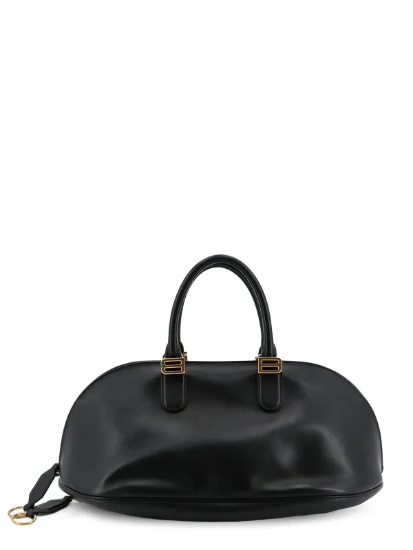 Bolero Bowling Medium Leather Bag made by Balenciaga