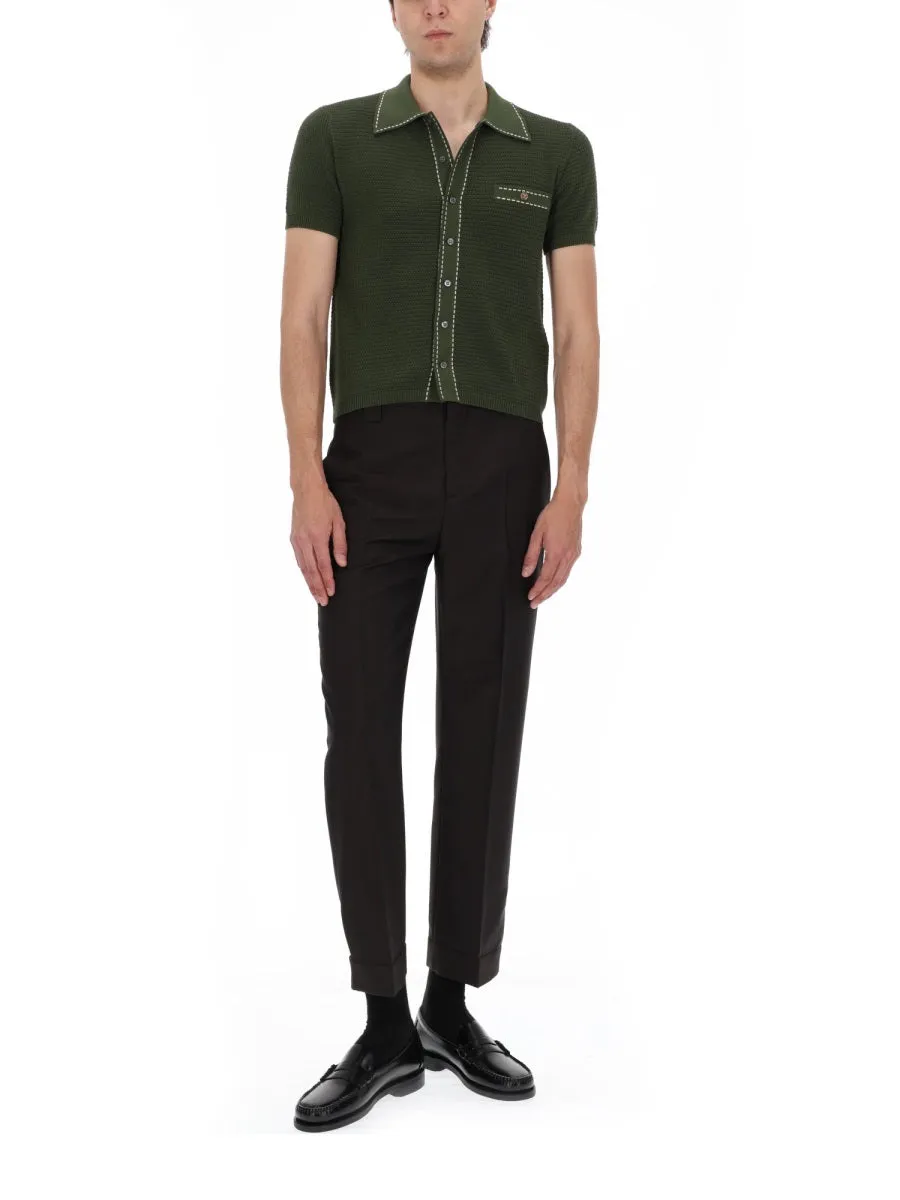 Camicia In Maglia Di Cotone sold by Wanan Luxury product image thumbnail 2