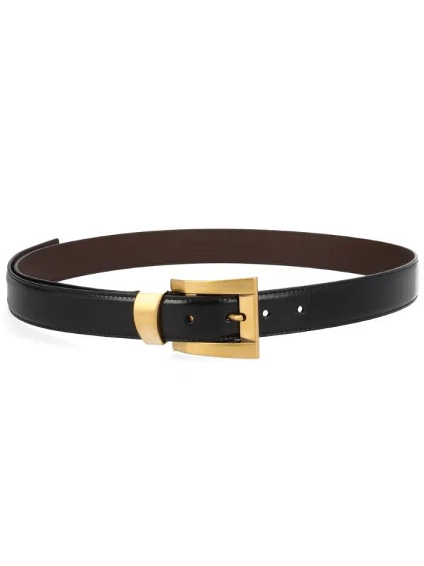 Cintura In Pelle made by Versace