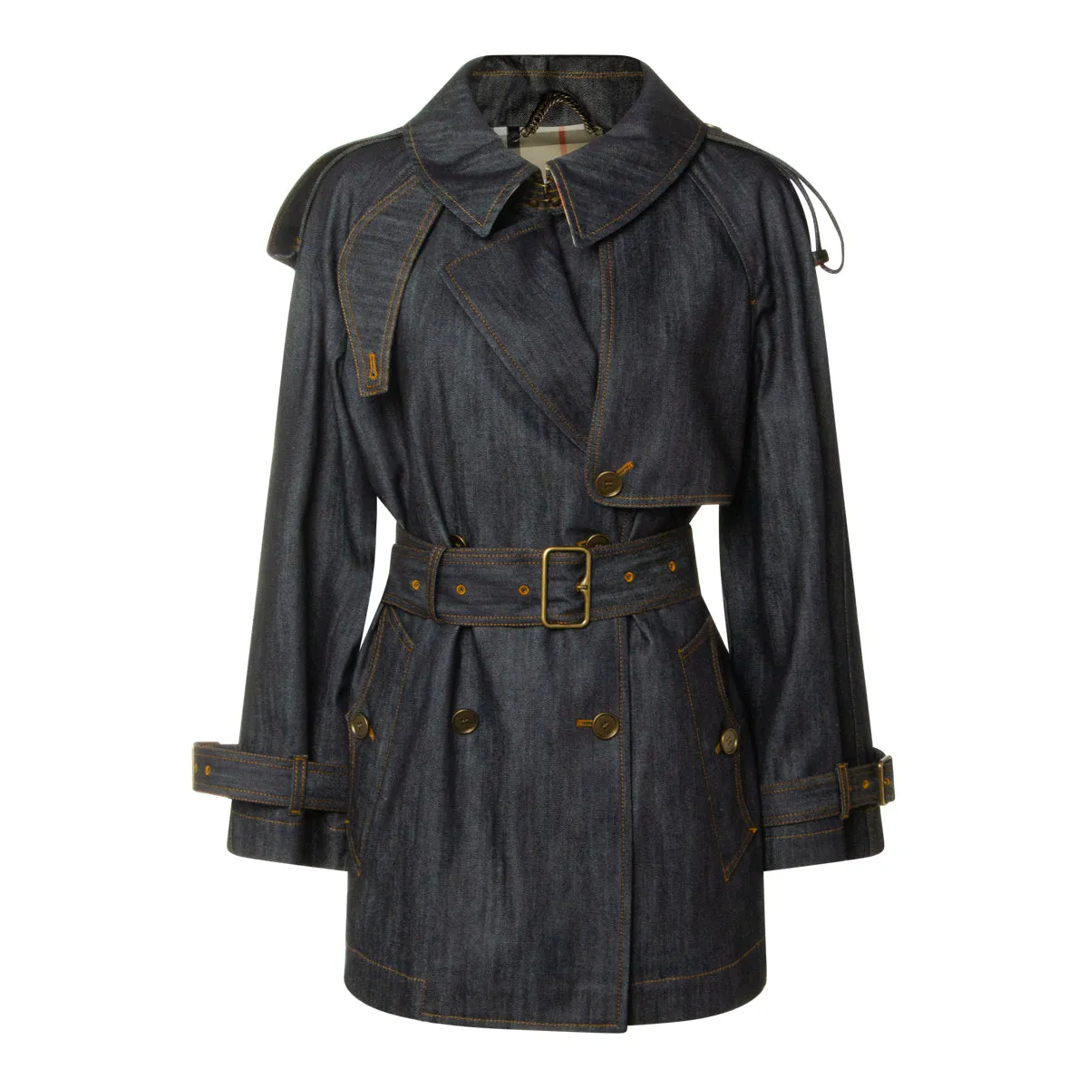 Jackets Dark Indigo sold by Wanan Luxury