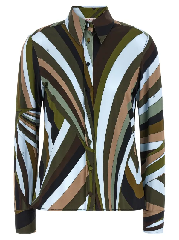 Iride Shirt And Blouse Multicolor made by Emilio Pucci