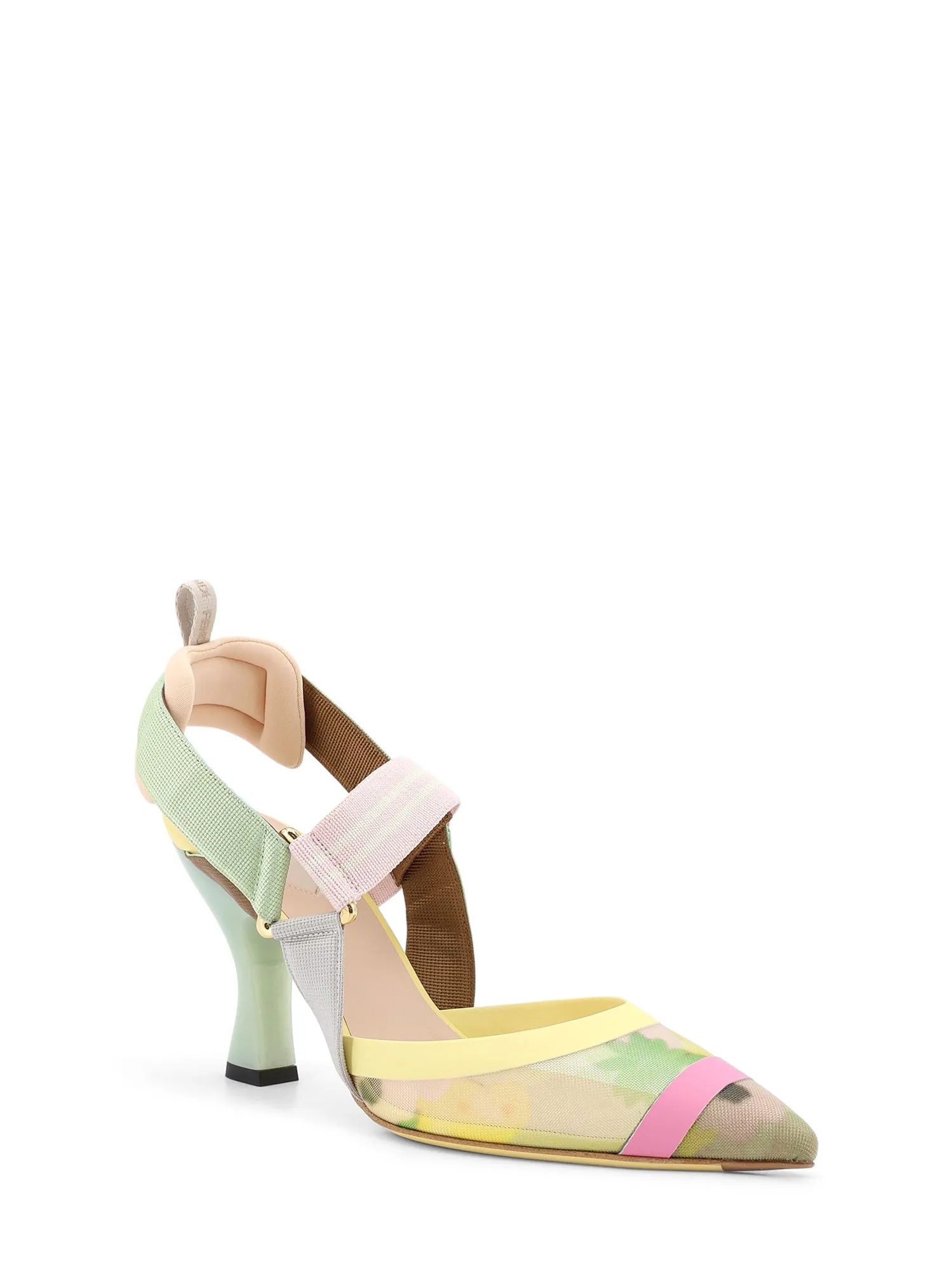 Colibri Multicolor Mesh Pumps sold by Wanan Luxury product image thumbnail 2