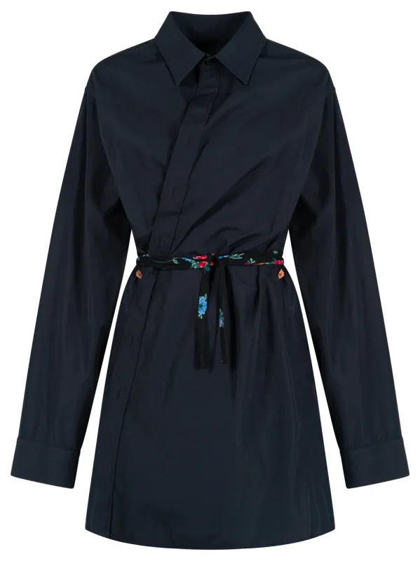 Wrap Shirt Dress made by Balenciaga