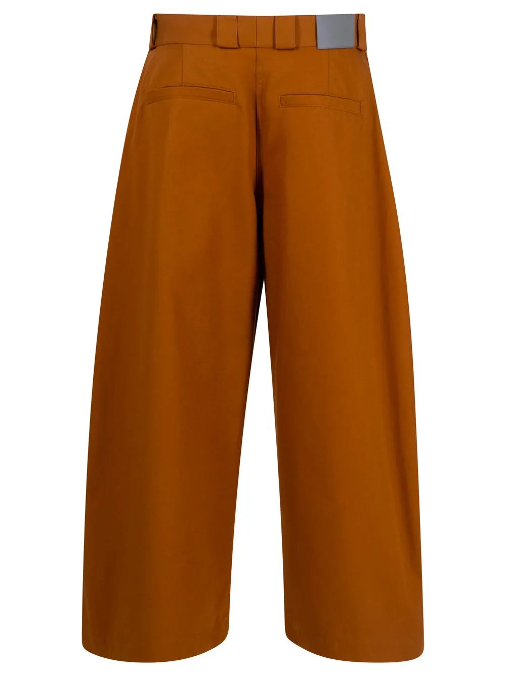 Barrel-Leg Pleated Long Bermudas sold by Wanan Luxury product image thumbnail 2