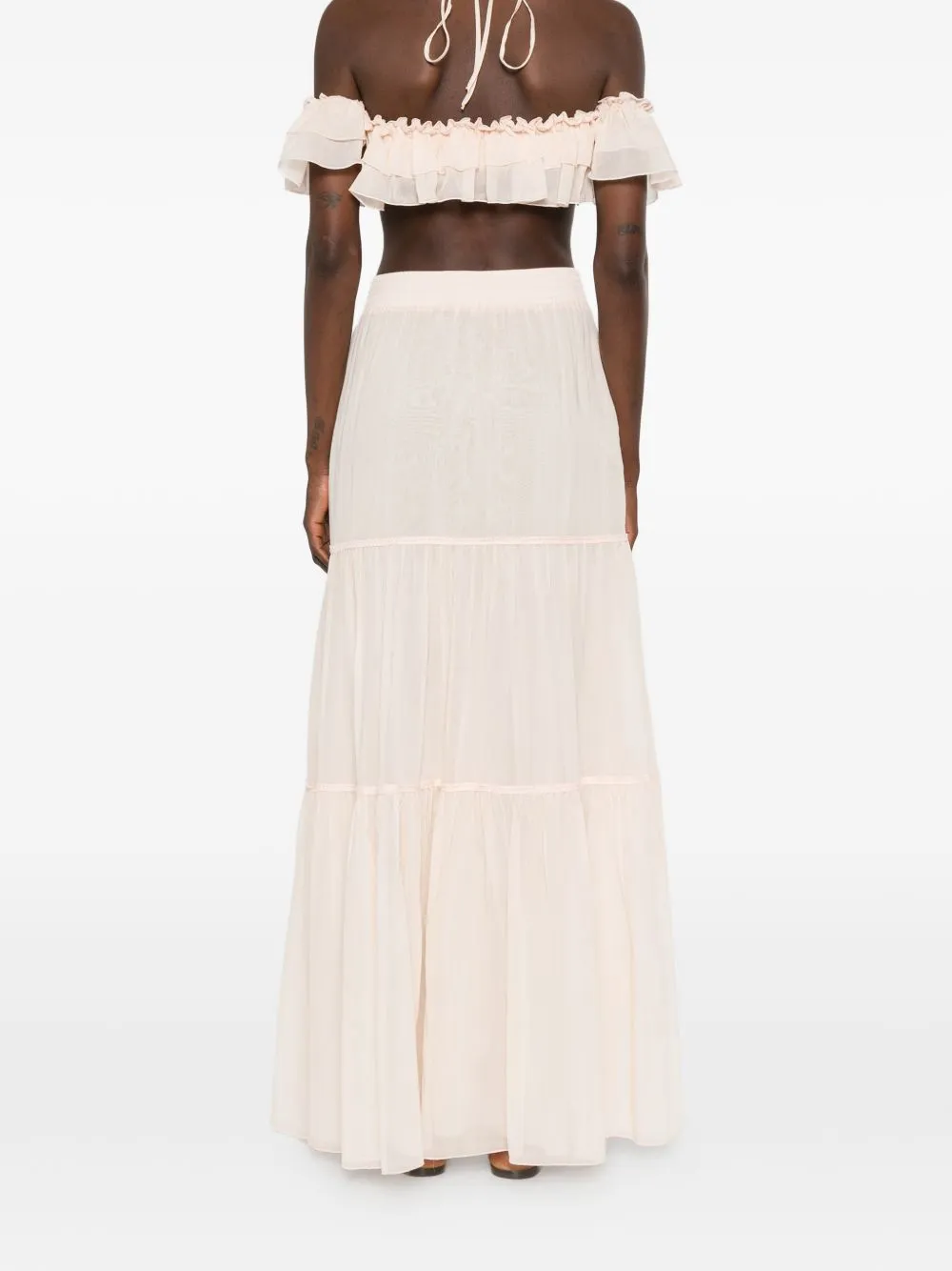 Cotton Long Skirt sold by Wanan Luxury product image thumbnail 3