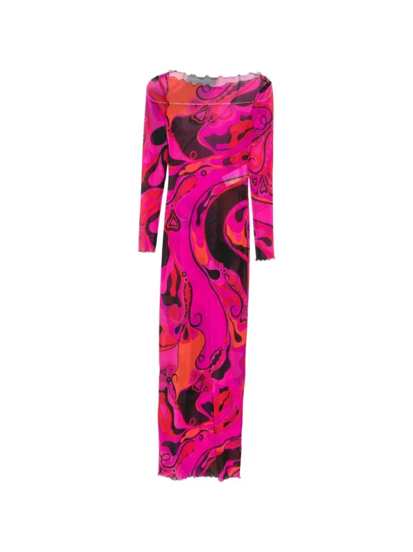Printed Long Dress made by Emilio Pucci