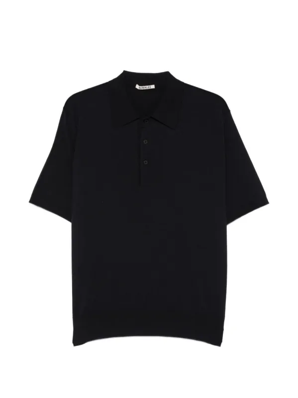 Cotton Polo Shirt made by Auralee