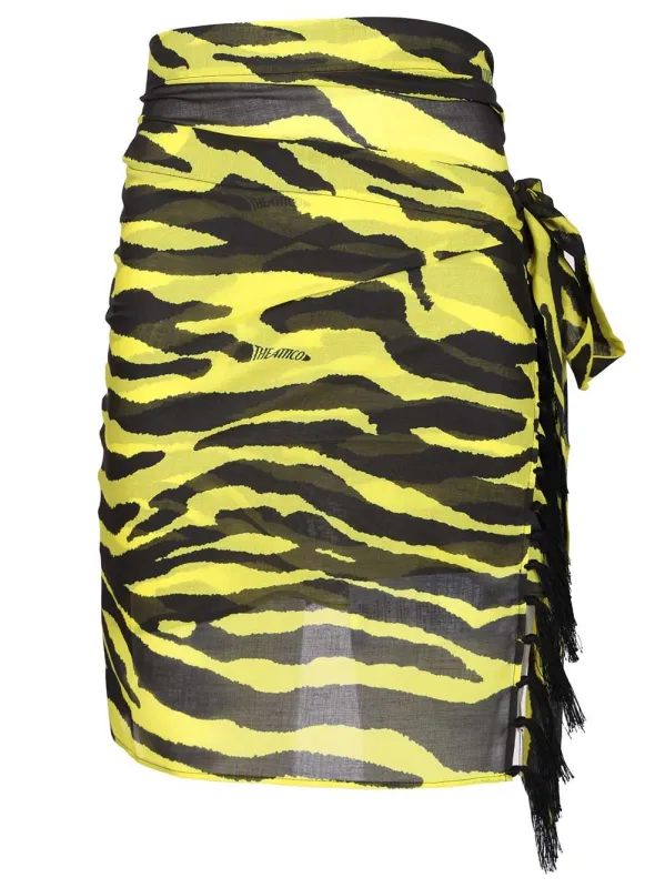 Animalier Pareo Skirts Multicolor made by The Attico