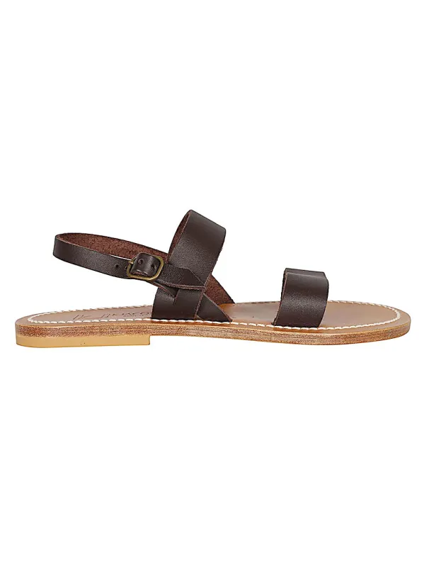 Barigoule Leather Sandals made by Wanan Luxury