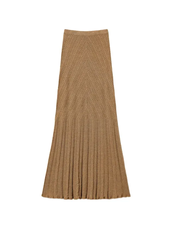 Skirts Golden Green Lurex made by Twinset