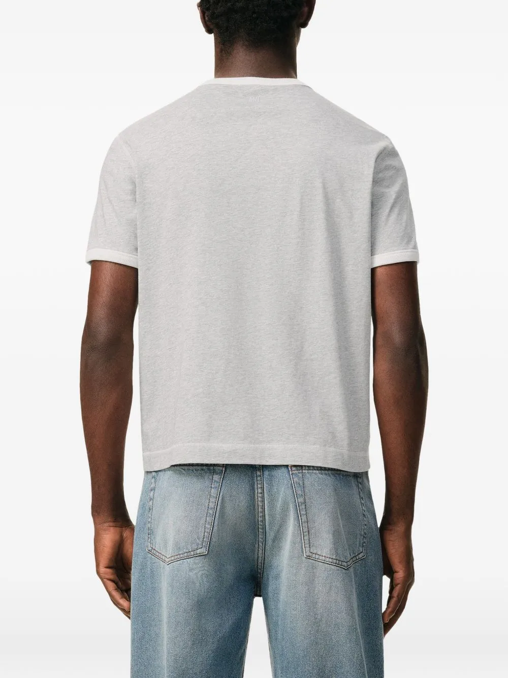 T-Shirts And Polos Gris Chine/Blanc sold by Wanan Luxury product image thumbnail 3