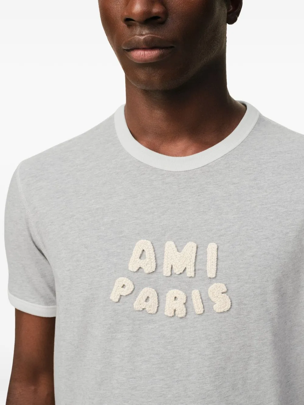 T-Shirts And Polos Gris Chine/Blanc sold by Wanan Luxury product image thumbnail 5