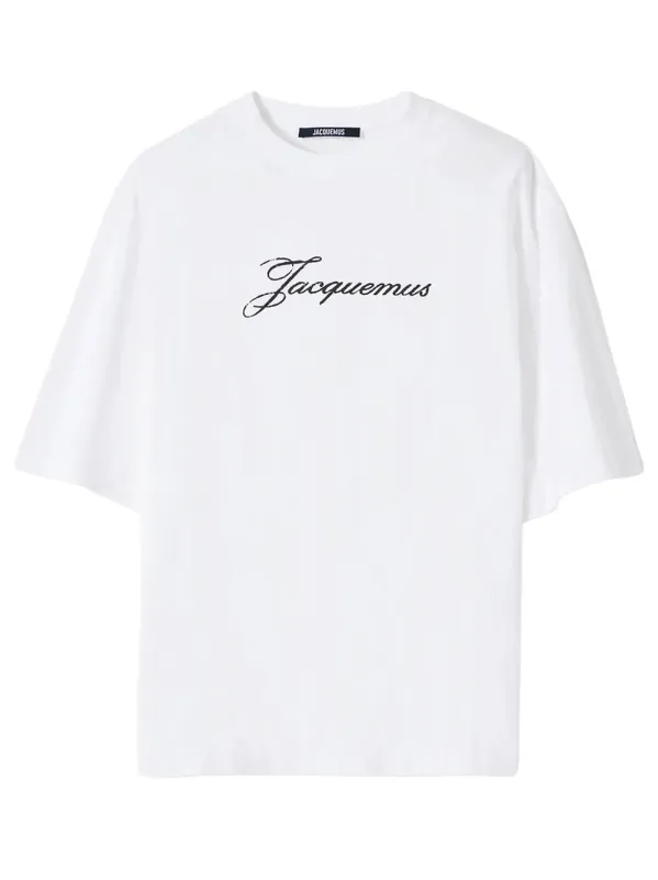 Le T-Shirt Jacquemus In Cotton Blend With Logo Print made by Jacquemus