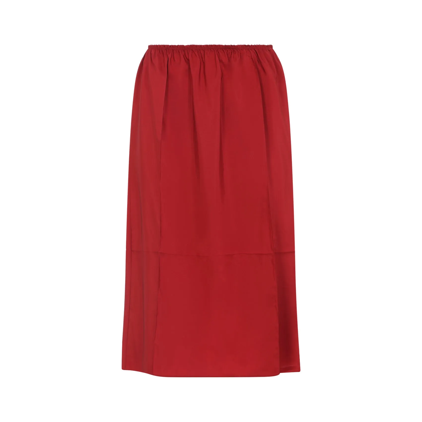 Midi Skirts Red sold by Wanan Luxury
