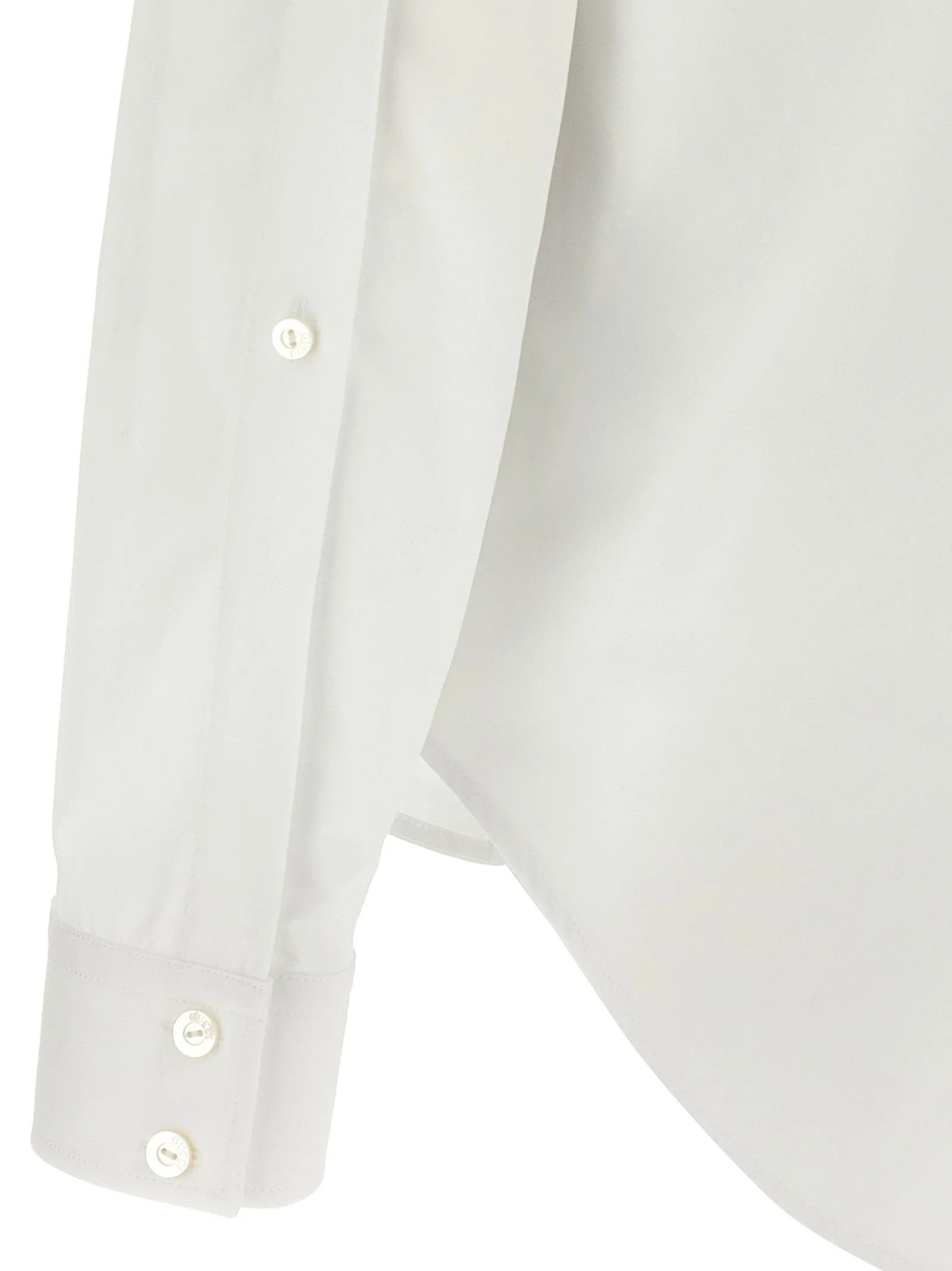 Horsebit Shirt Shirt And Blouse White sold by Wanan Luxury product image thumbnail 4