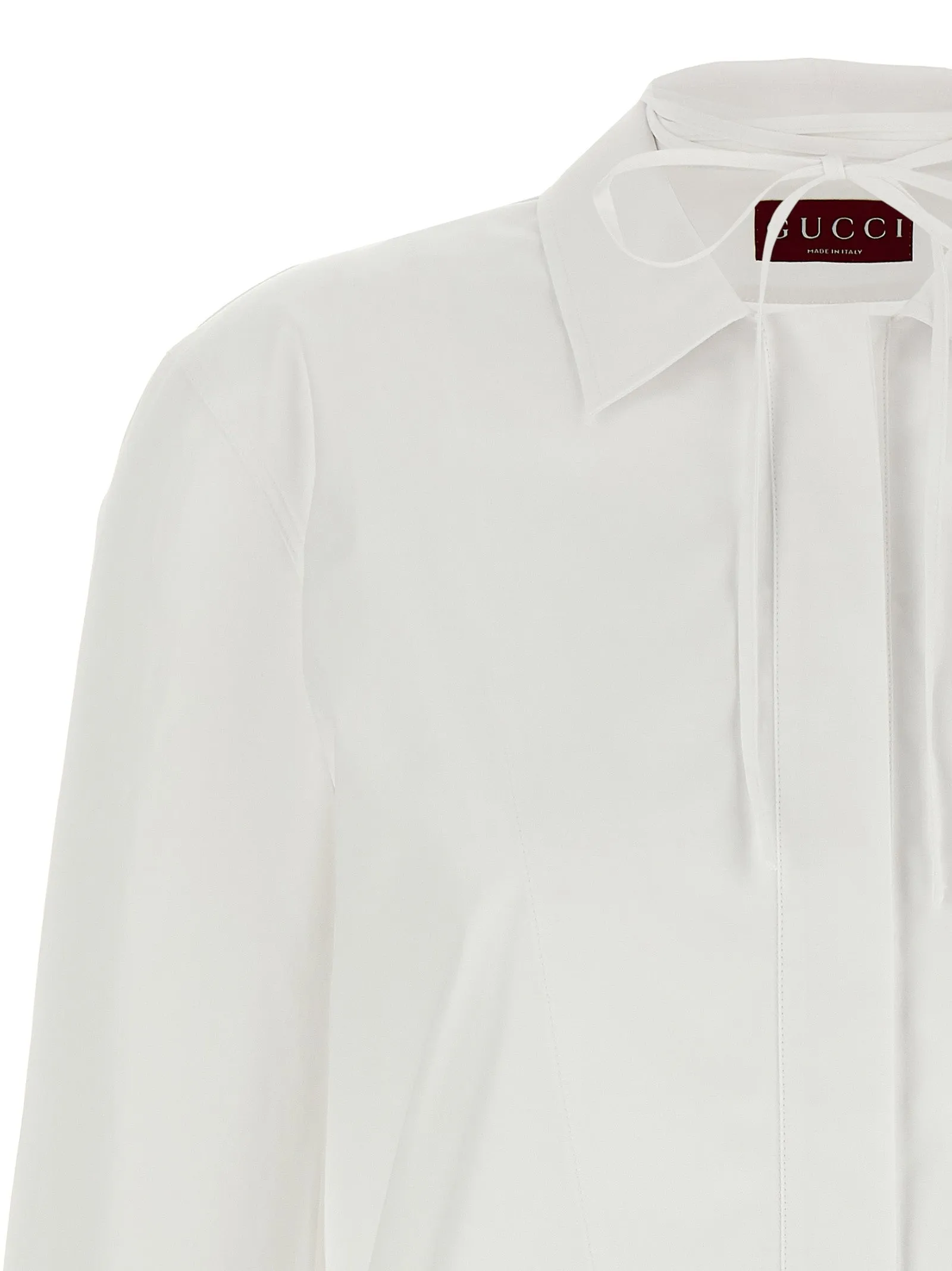 Horsebit Shirt Shirt And Blouse White sold by Wanan Luxury product image thumbnail 3
