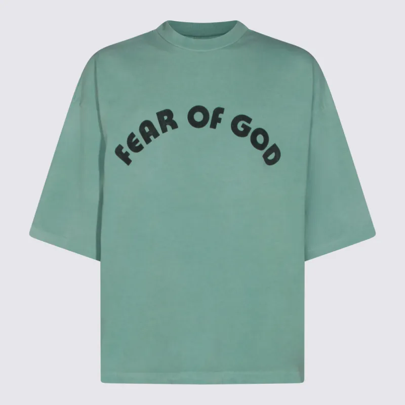 T-Shirts And Polos Blu E Verdi made by Fear of God
