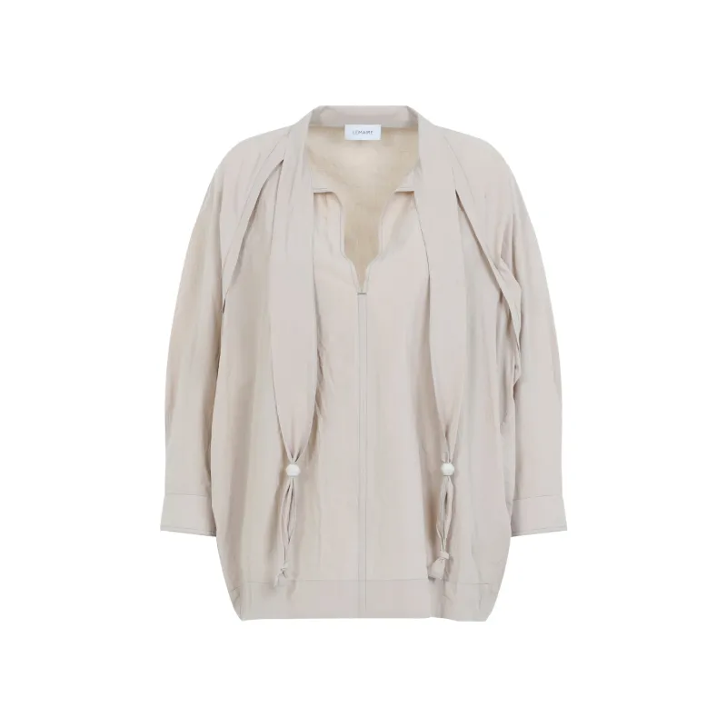 Blouse Grey made by Lemaire