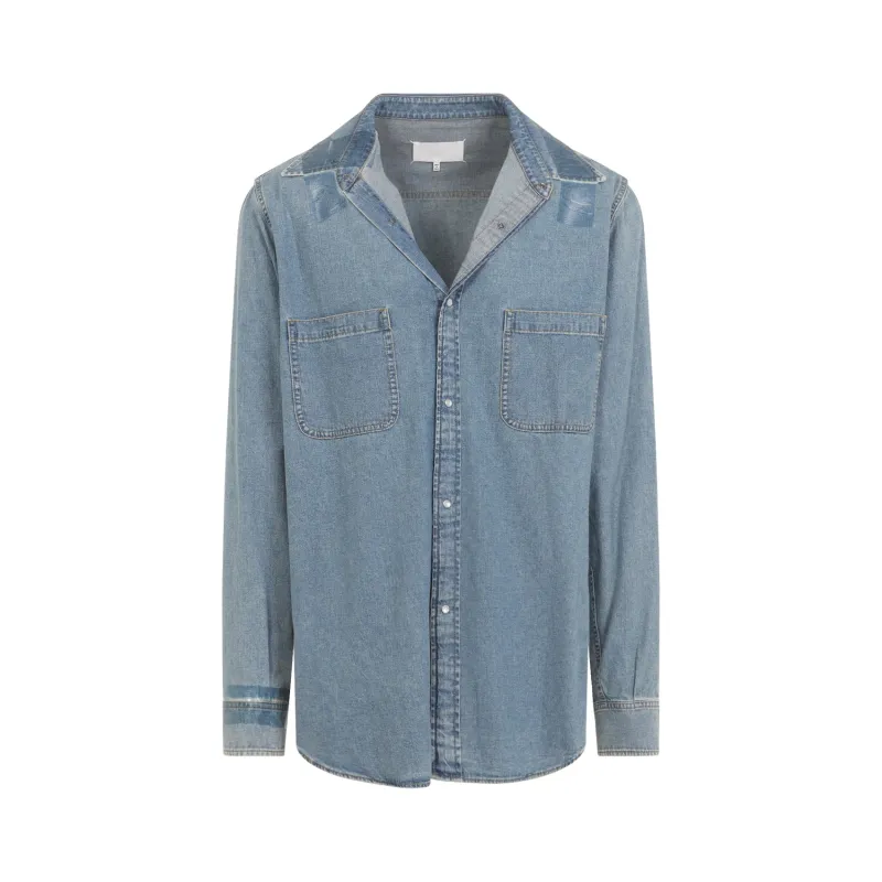 Shirts Blue made by Maison Margiela