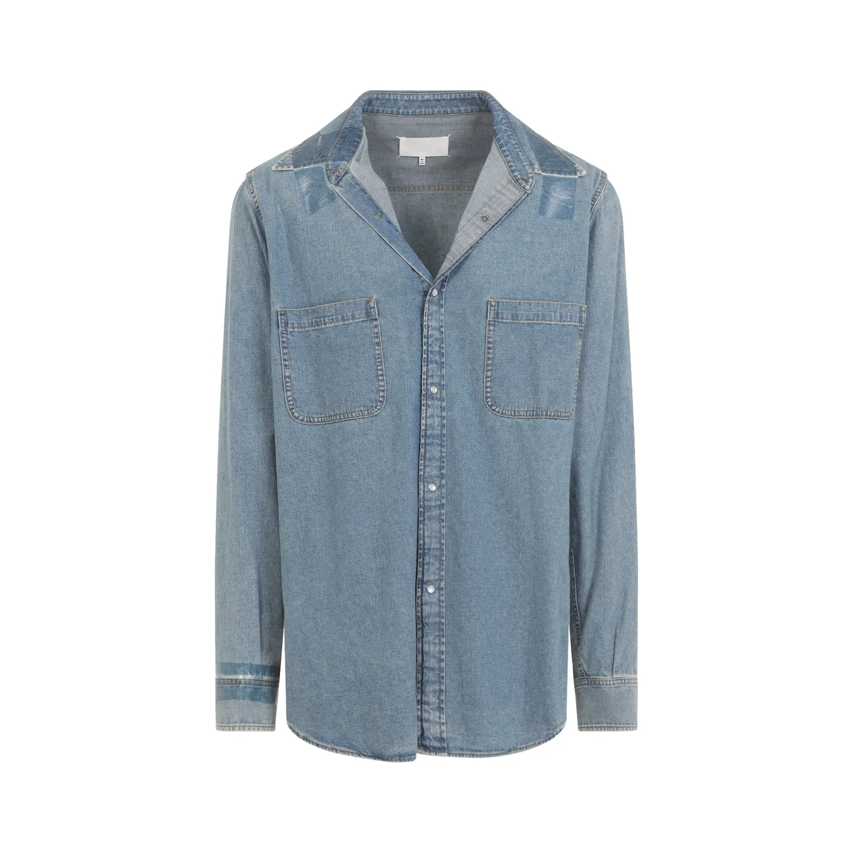 Shirts Blue sold by Wanan Luxury