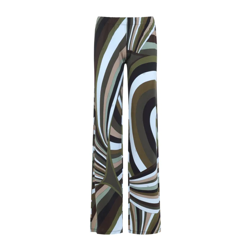 Regular & Straight Leg Multicolour made by Emilio Pucci