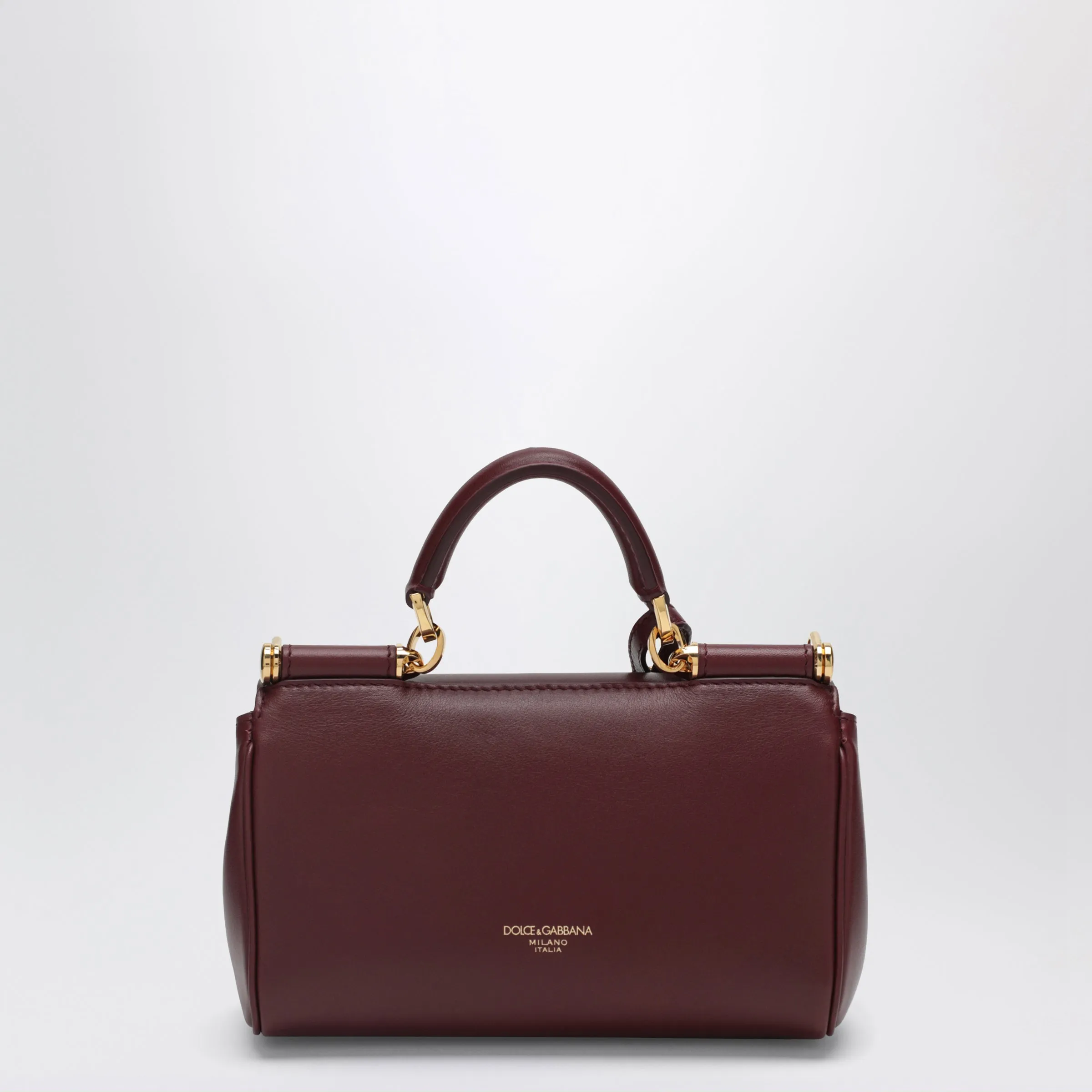 My Sicily Mini Bordeaux Plongé Leather Bag sold by Wanan Luxury product image thumbnail 2