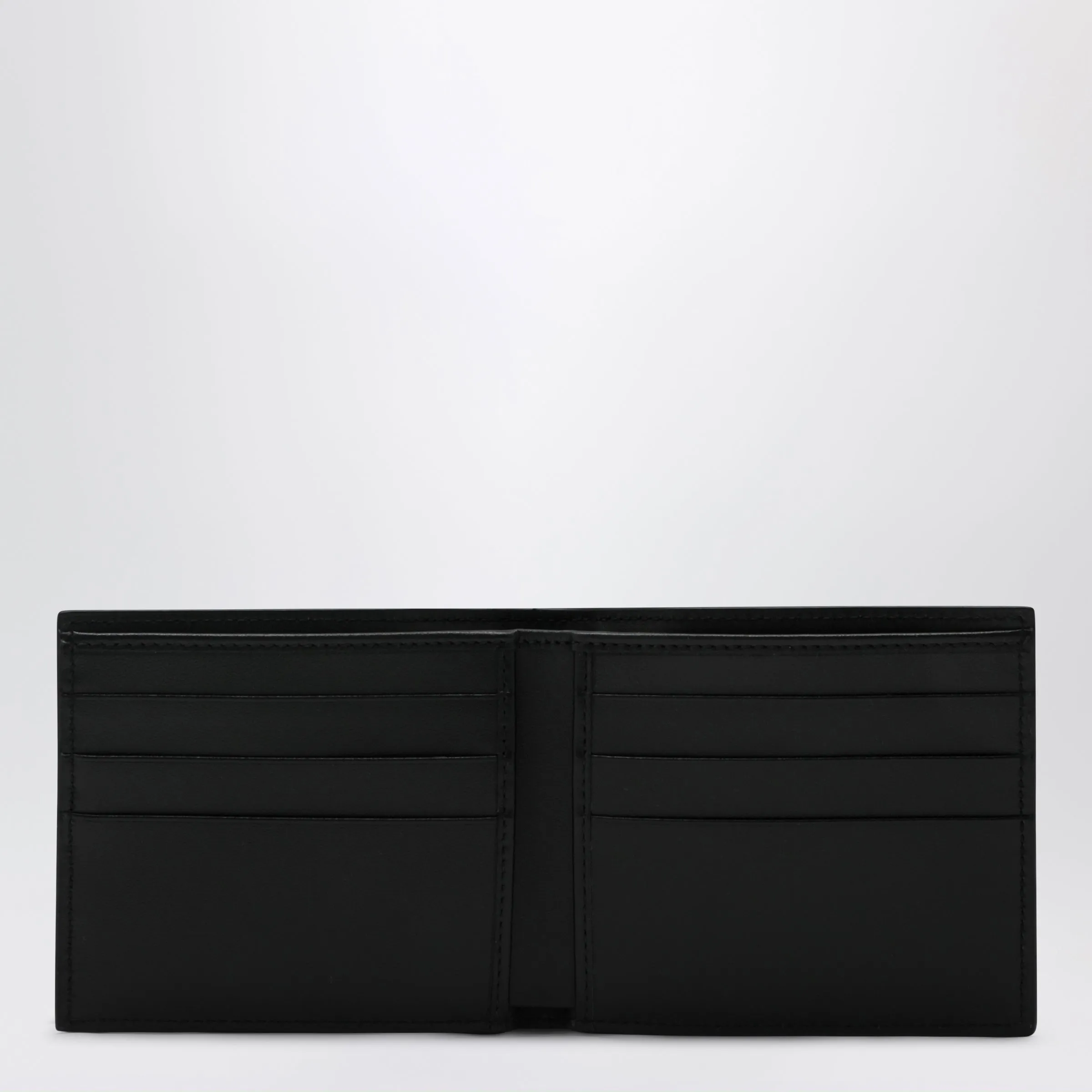 Black Bi-Fold Wallet With Embossed Logo sold by Wanan Luxury product image thumbnail 3