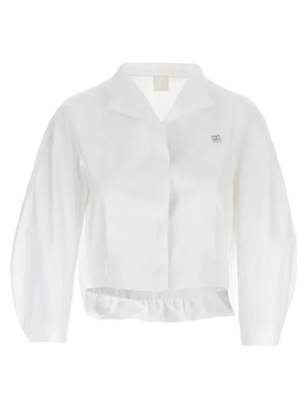 Puff Shirt And Blouse White made by Givenchy