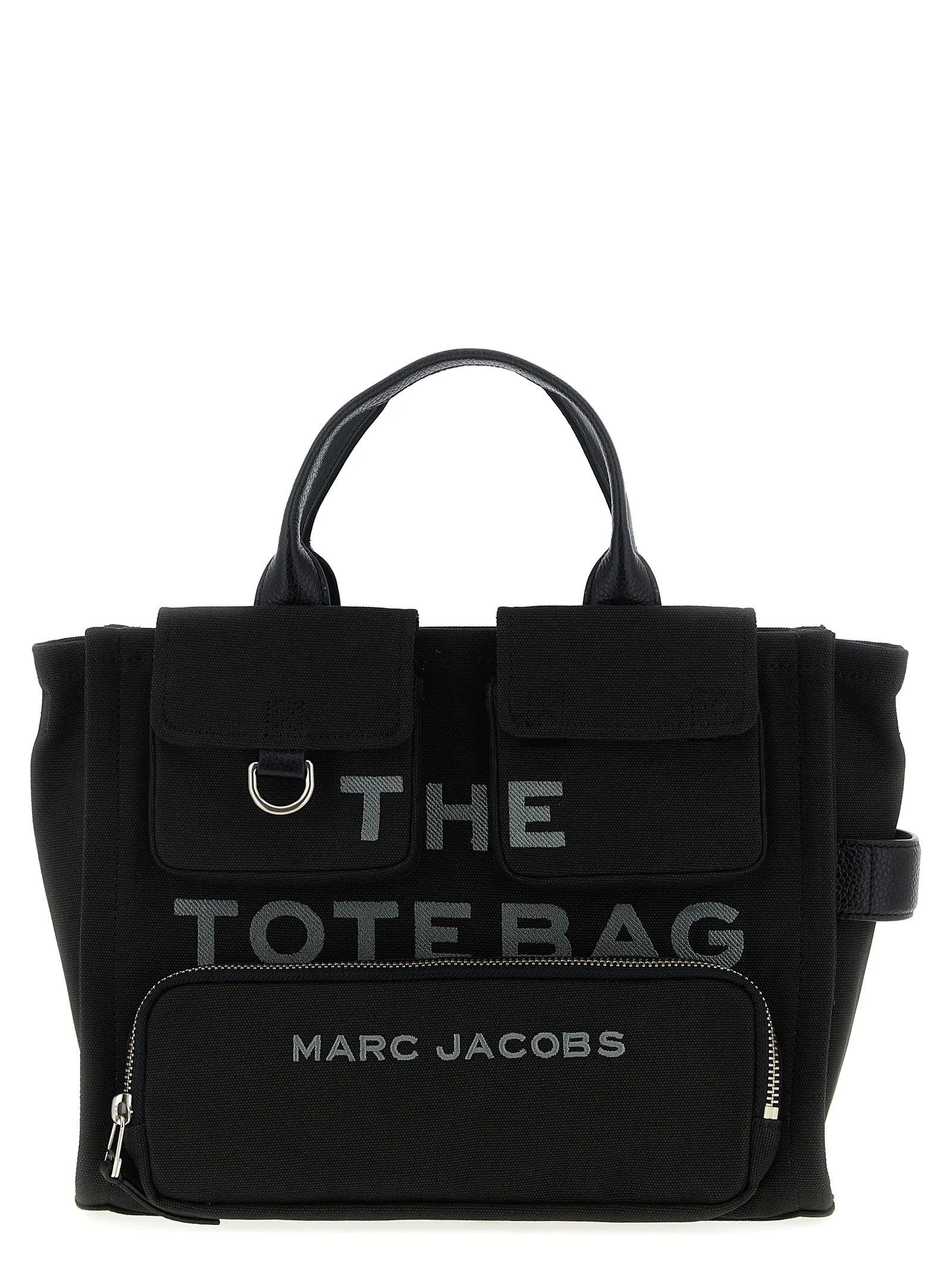 The Cargo Canvas Medium Tote Hand Bags Black sold by Wanan Luxury