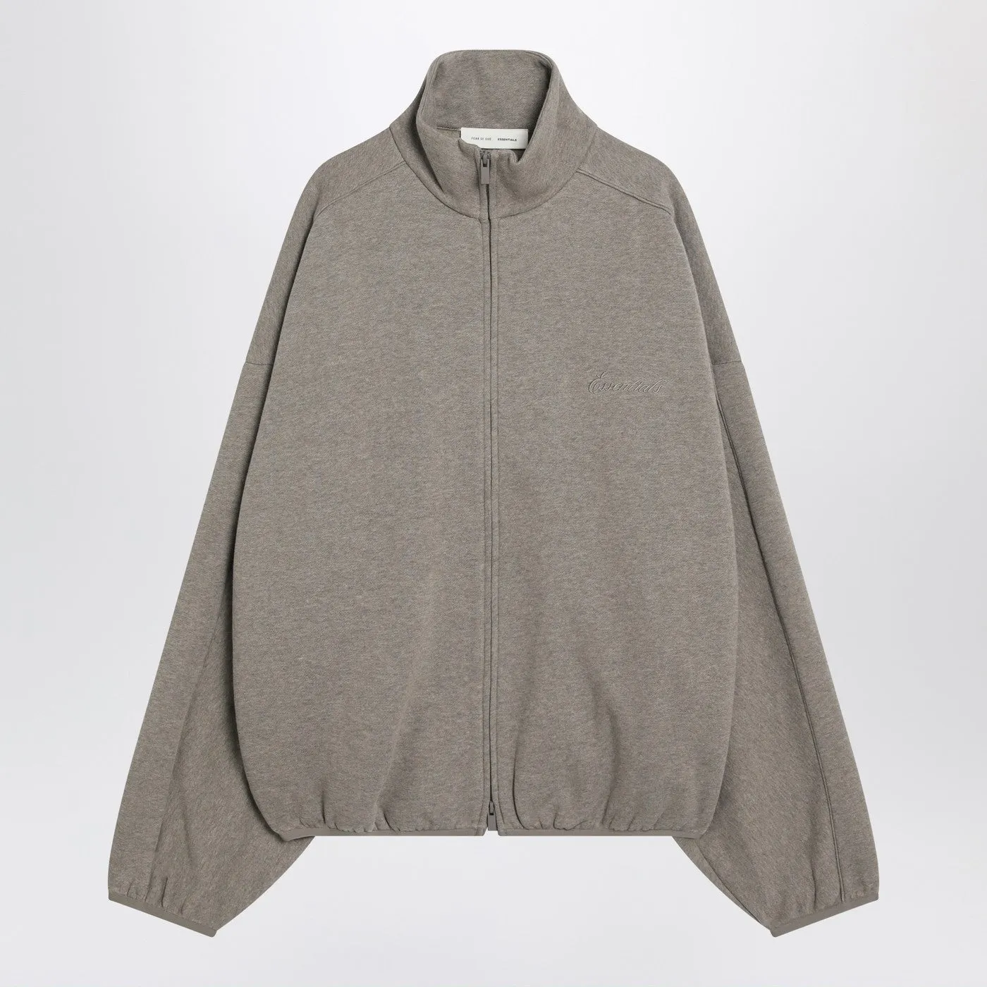 Grey Brushed Cotton Sweatshirt sold by Wanan Luxury