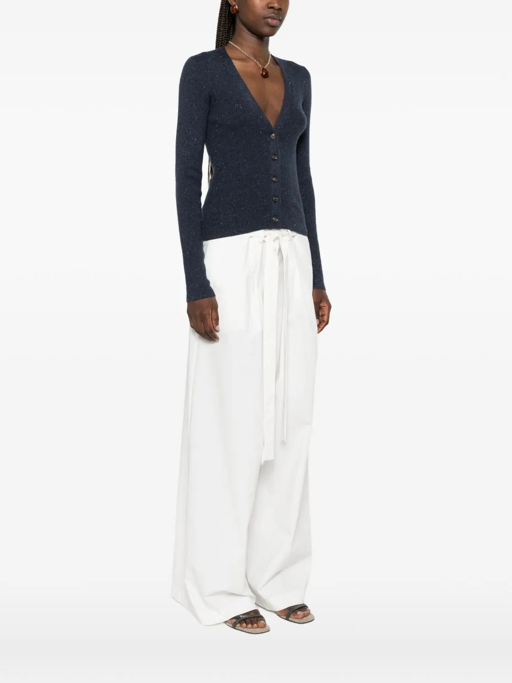 Wool Cardigan sold by Wanan Luxury product image thumbnail 4