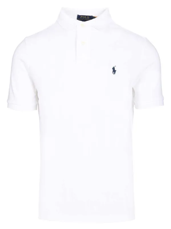 Cotton Polo Shirt White made by Polo by Ralph Lauren