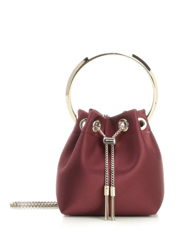 Bon Bon Handbags Bordeaux made by Jimmy Choo