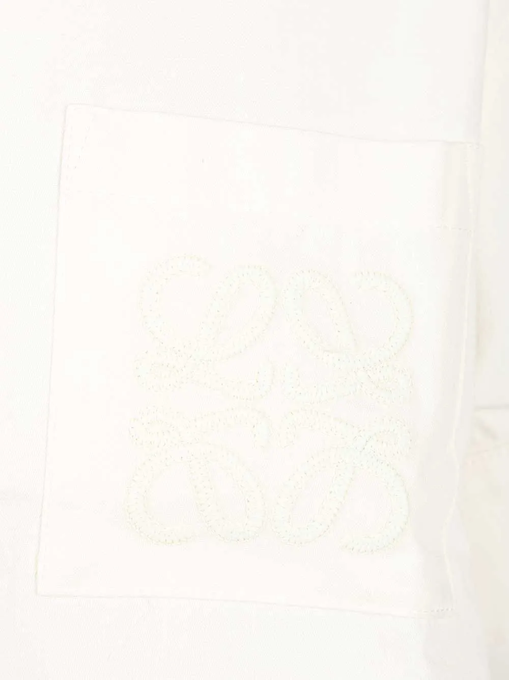 Short-Sleeved Denim Shirt Shirts White sold by Wanan Luxury product image thumbnail 3