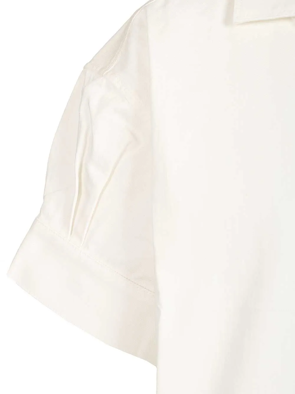 Short-Sleeved Denim Shirt Shirts White sold by Wanan Luxury product image thumbnail 4